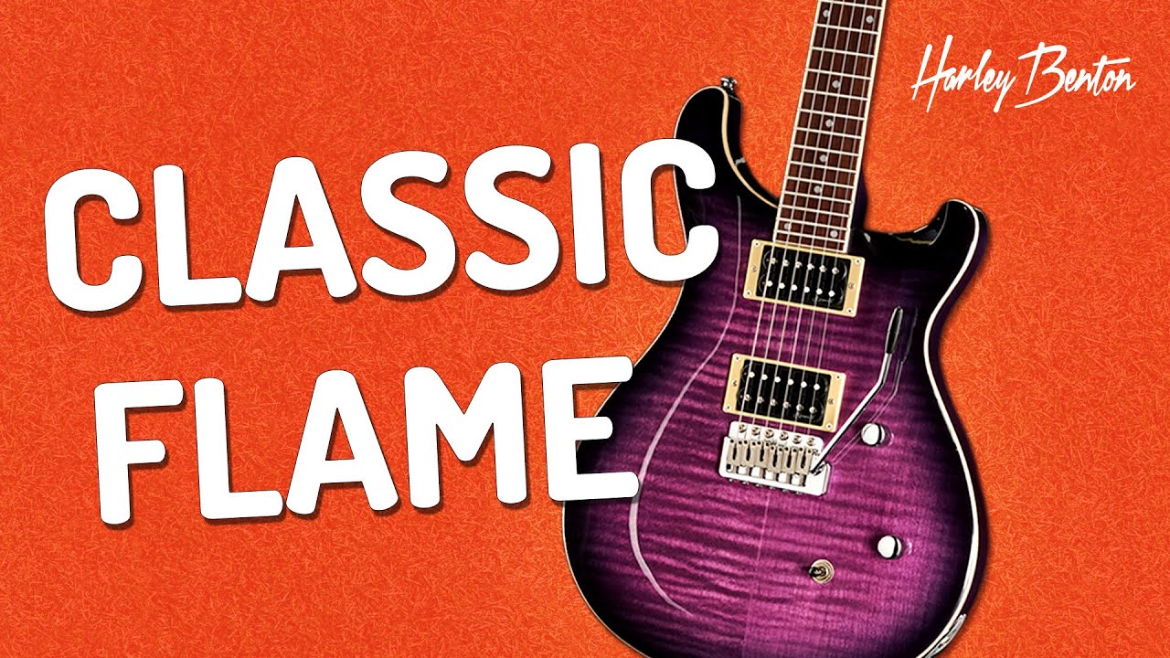 Harley Benton - CST-24T - Purple Flame!