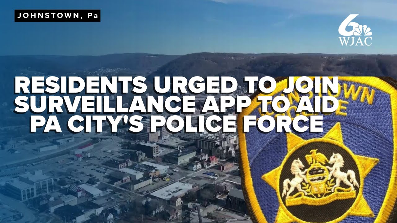 Полиция Джонстауна призывает жителей зарегистрировать камеры видеонаблюдения в приложении CrimeWa...