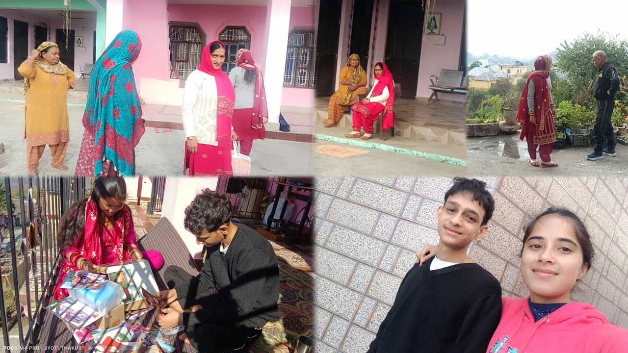 #आज हमारे घर आए भाभी जी के मम्मी पापा 🥰।।#himachal #villagelife 