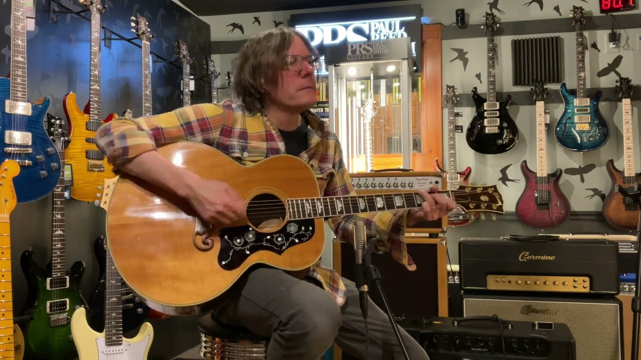 1991 Gibson J-200 Koa Back & Sides in Natural