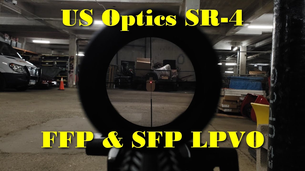 US Optics SR-4 1-4x22 - A Dual Focal LPVO