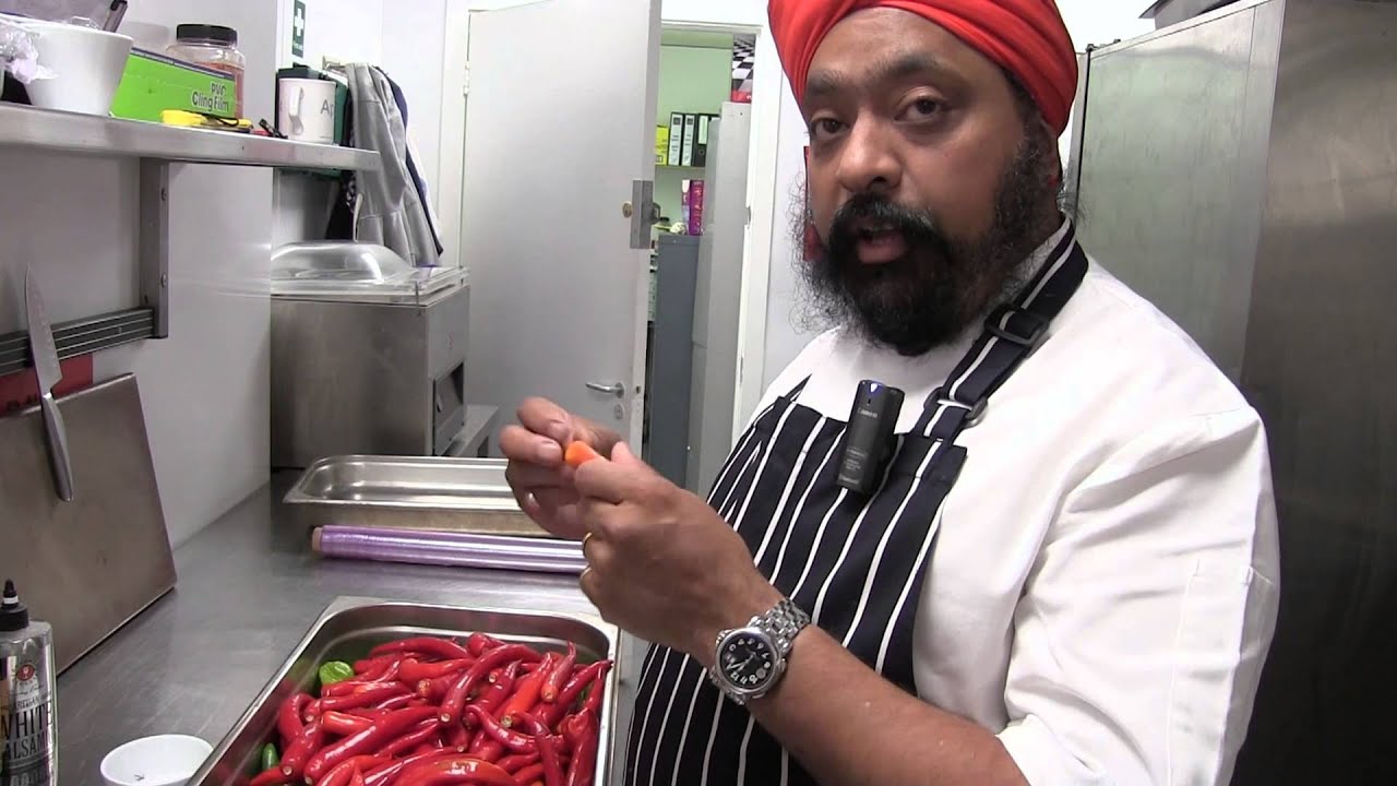 Making hot sauce with Tony Singh