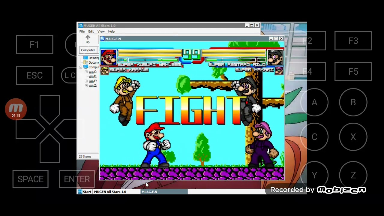 Mugen Super Kusuri Yakuzen & Super Karane vs Super Rentaro Aijo & Super Hakari