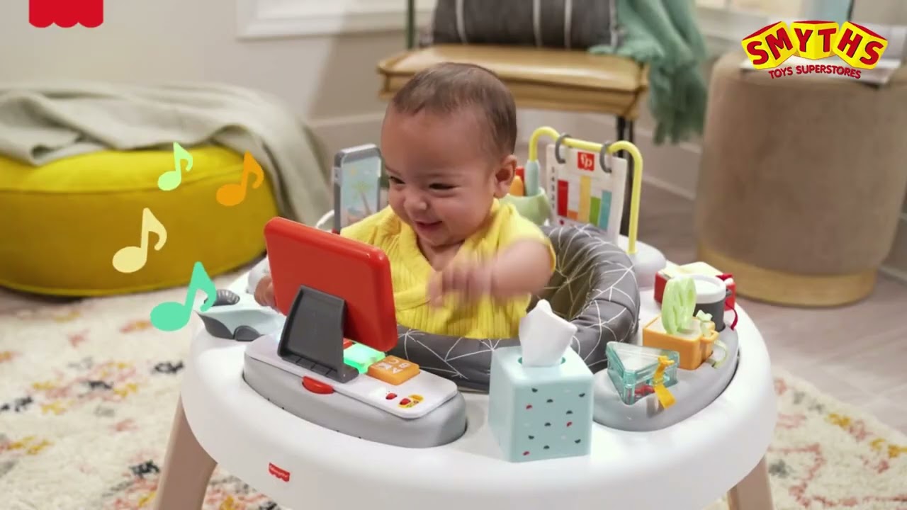 Fisher-Price 2-in-1 Like a Boss Activity Centre Baby Entertainer - Smyths Toys