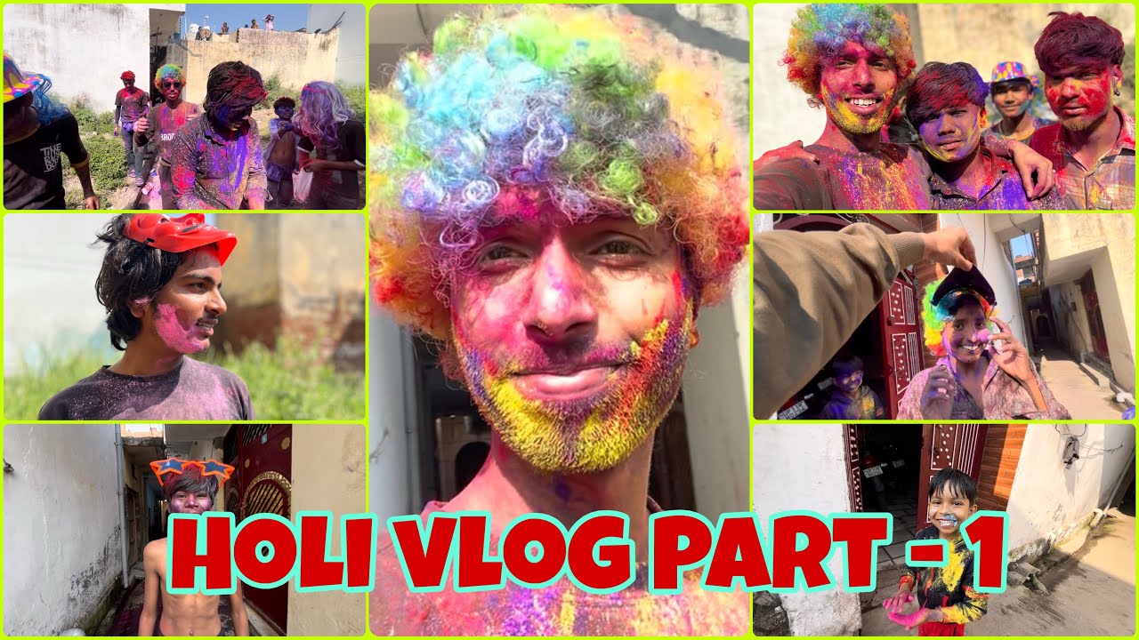 Holi masti vlog #holispacial #holivlog2026 #rampurmaniharan 