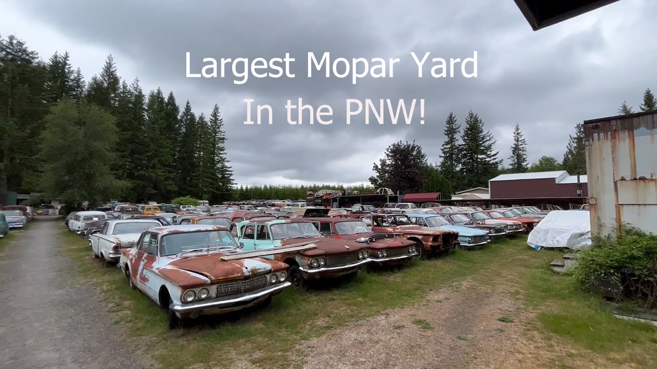 Wildcat Auto Wrecking - Touring the Largest Mopar Yard in the PNW!