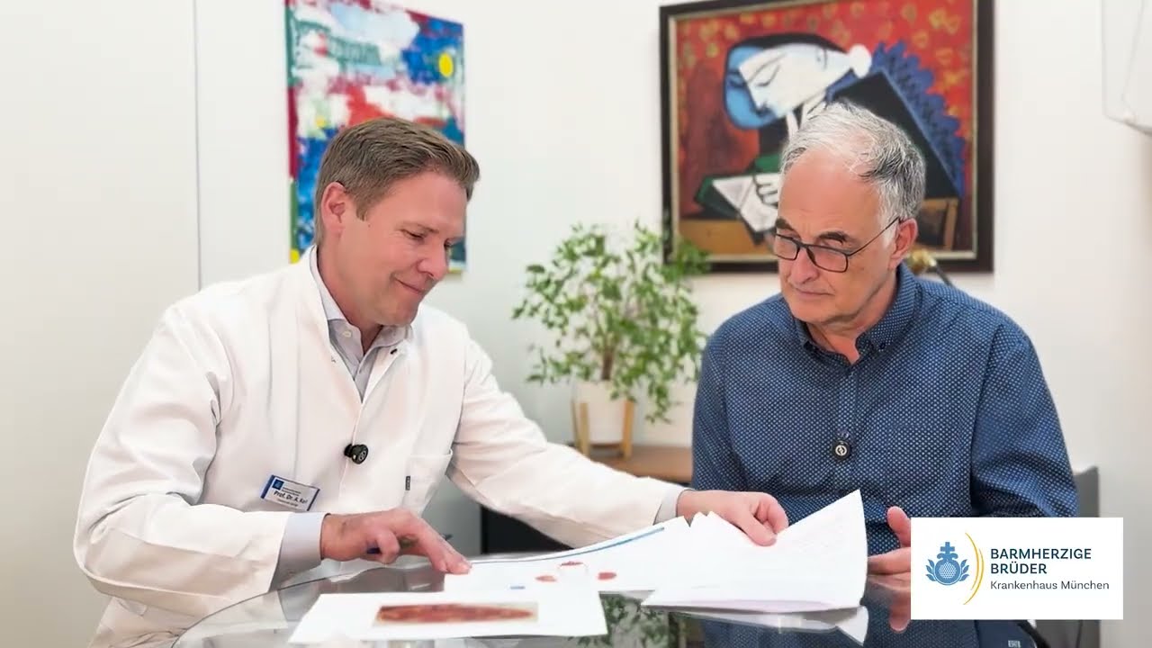 Arzt-Patienten-Gespräch zu Blasenkrebs: Zystektomie, Harnableitung Conduit vs Neoblase & Ablauf