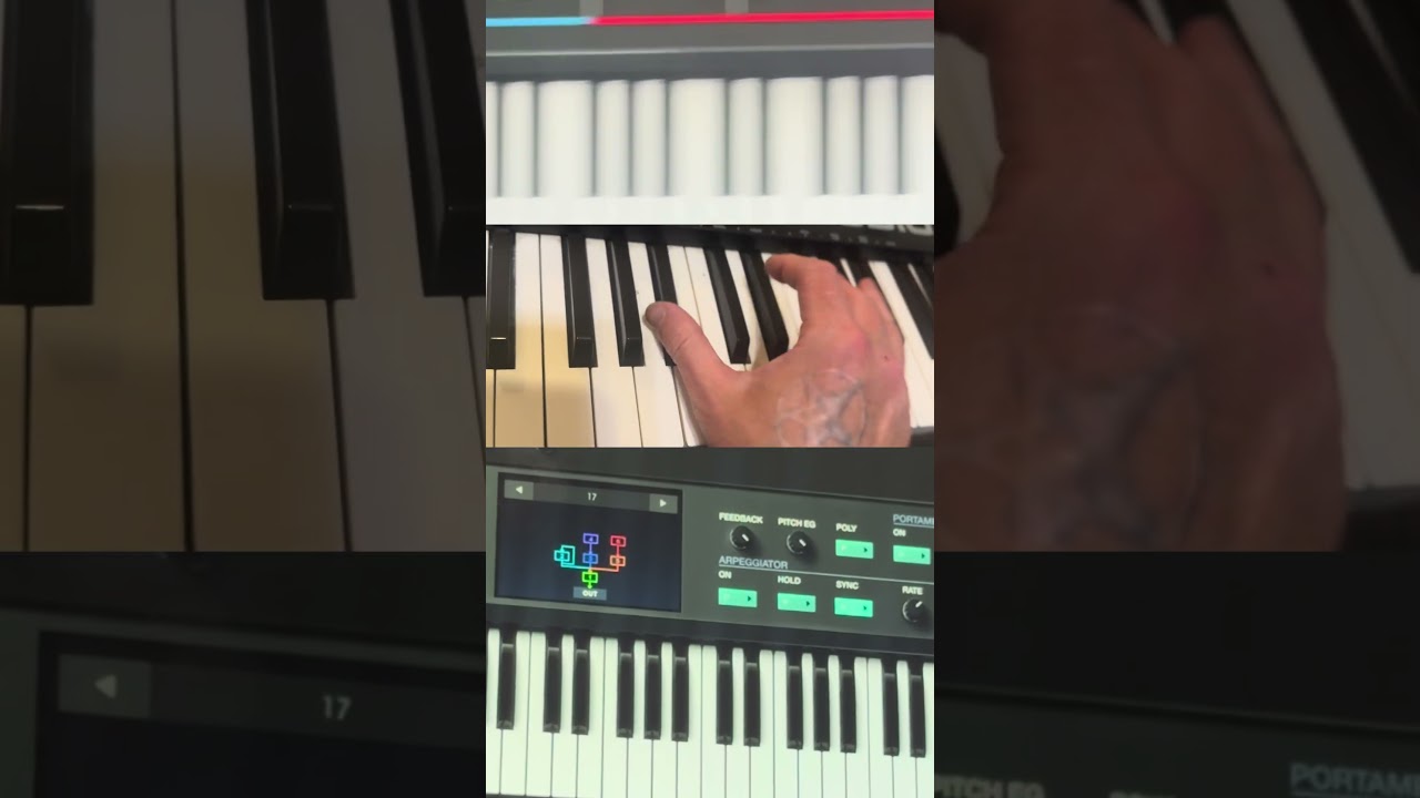 Madonna - Papa Don't Preach my cover #synthesizer #80s #logic