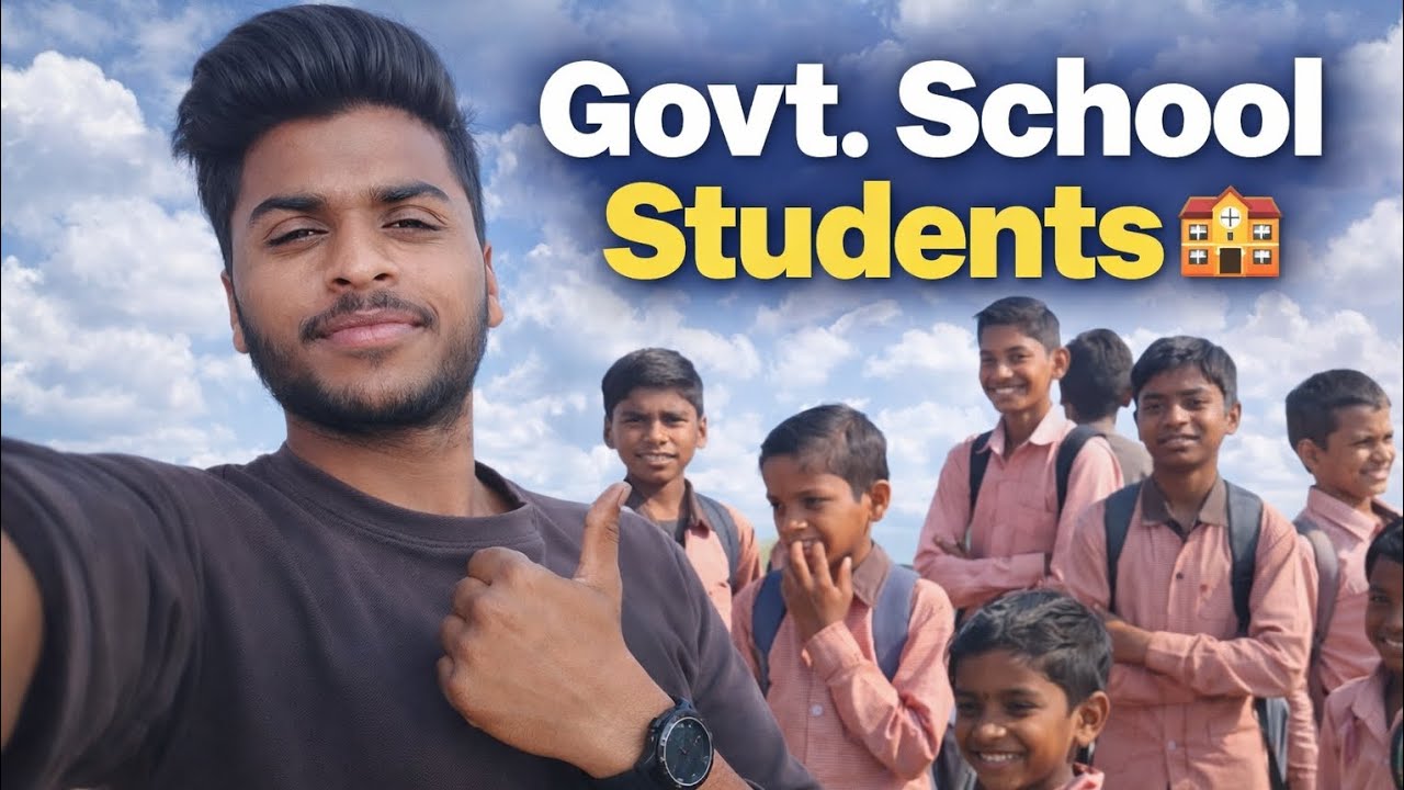 Government School ke Bachhe next Level Confidence || Village Ka Sence 😍 ||vlogs@Anilvlogschitrakoot 