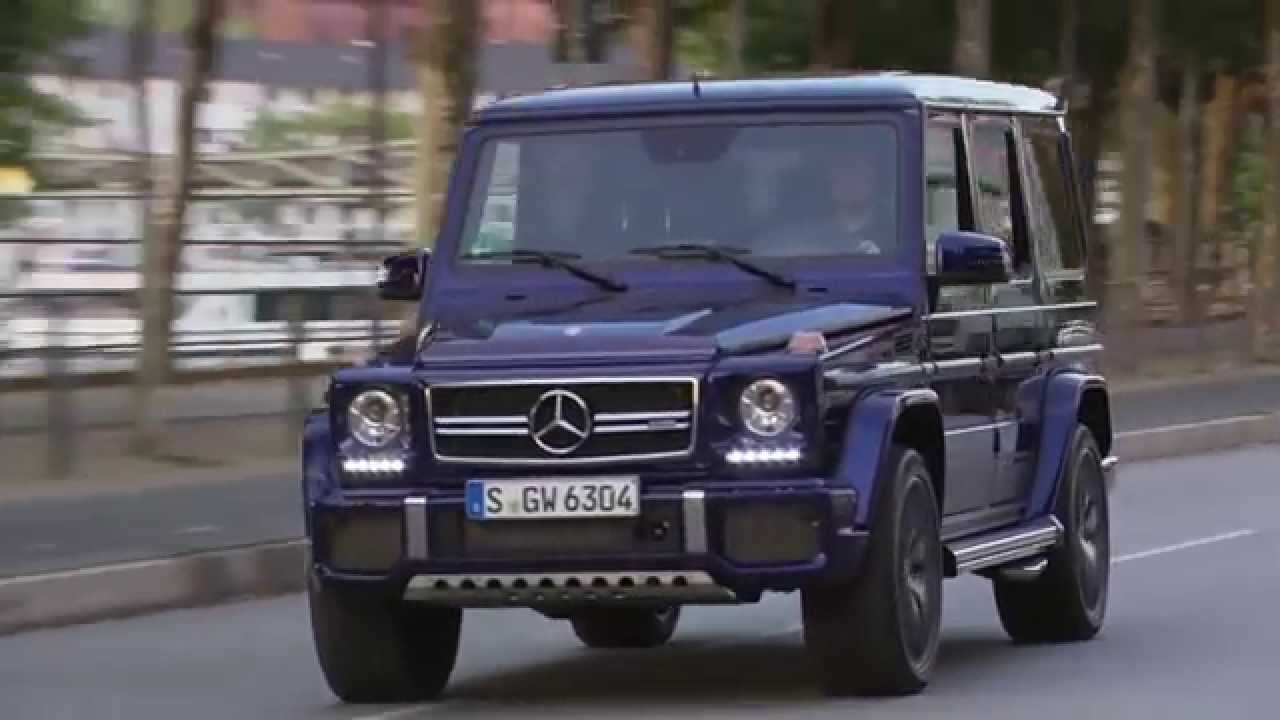 Mercedes-AMG G 63 mystic blue - Driving Video | AutoMotoTV