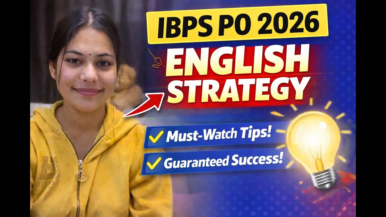 My Secret English Strategy for IBPS PO 2025 🤫 | All Sources 📚 | All Bank Exams