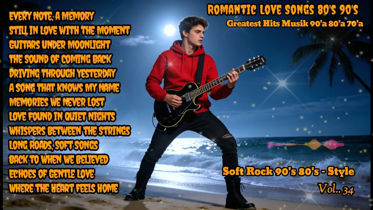 Greatest Hits Romantic Love Songs 💓 Love Songs 🎶 80's 90's - Soft Rock Ballads -2026 Playlist Vol.34