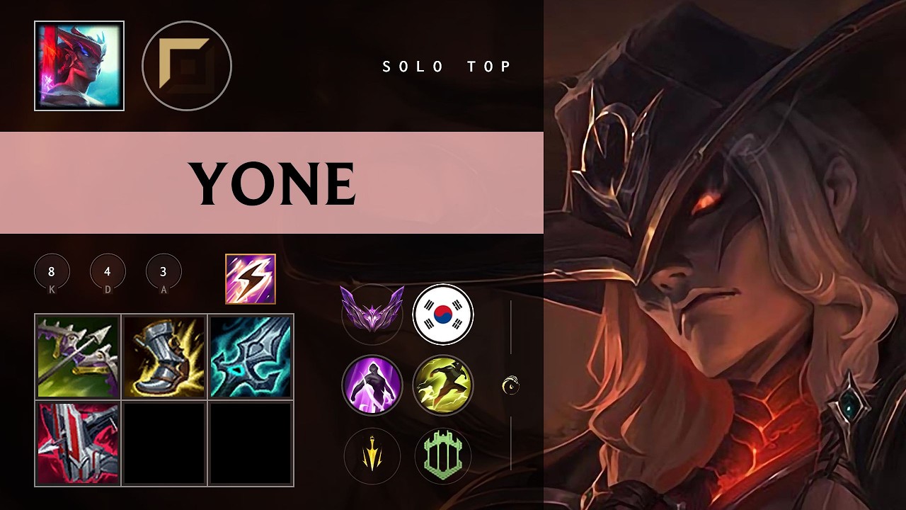 Yone Top vs Dr. Mundo - KR Master Patch 26.09
