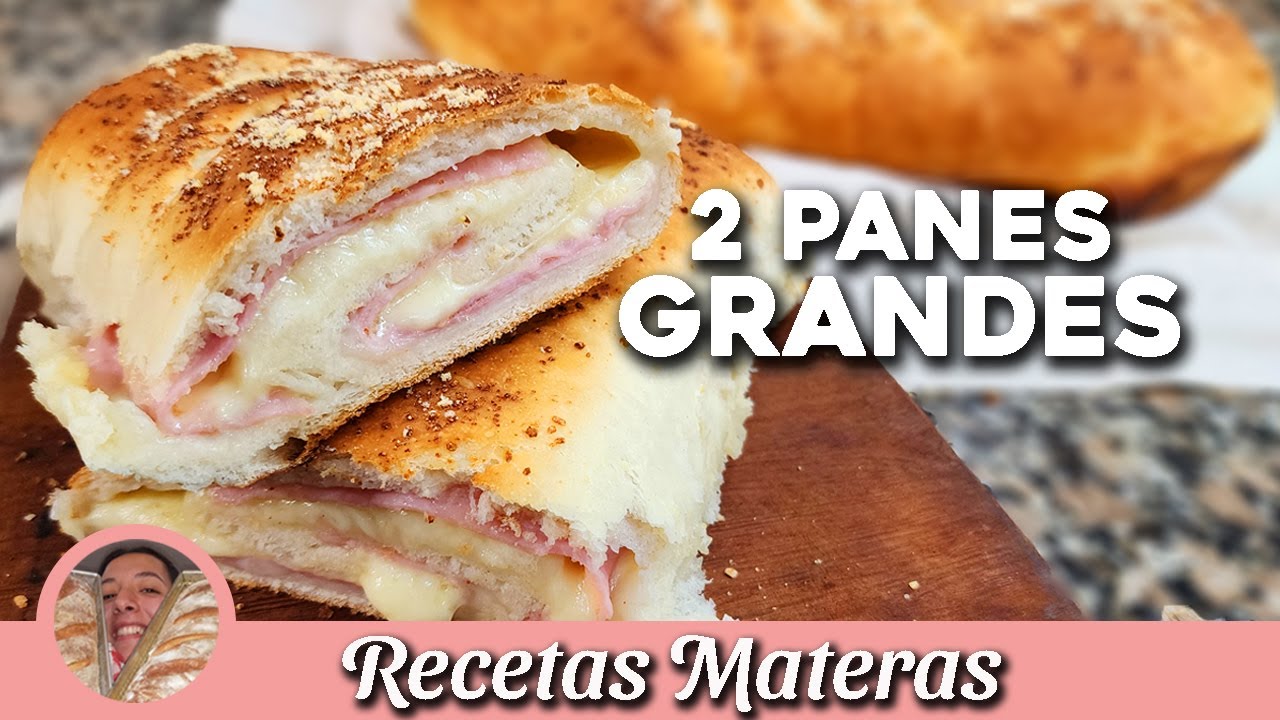 pan RELLENO de JAMON Y QUESO | fácil & rendidor ✅🧉
