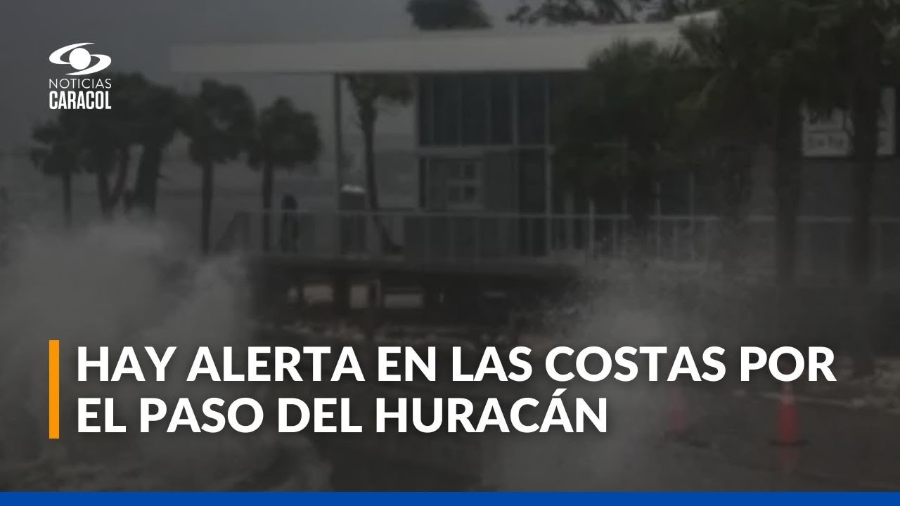 Huracán Milton llega a Florida, Estados Unidos: alerta en las costas de ese país