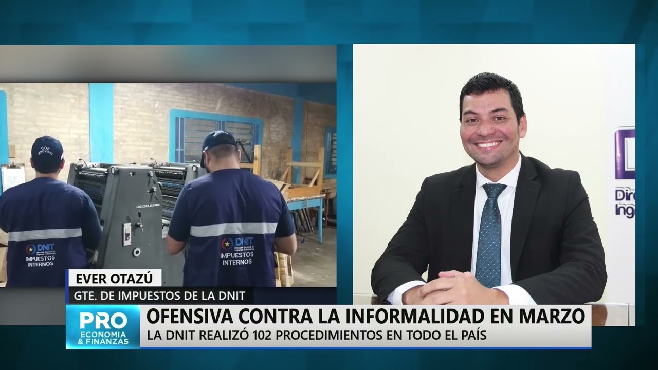 Ofensiva contra la informalidad en marzo