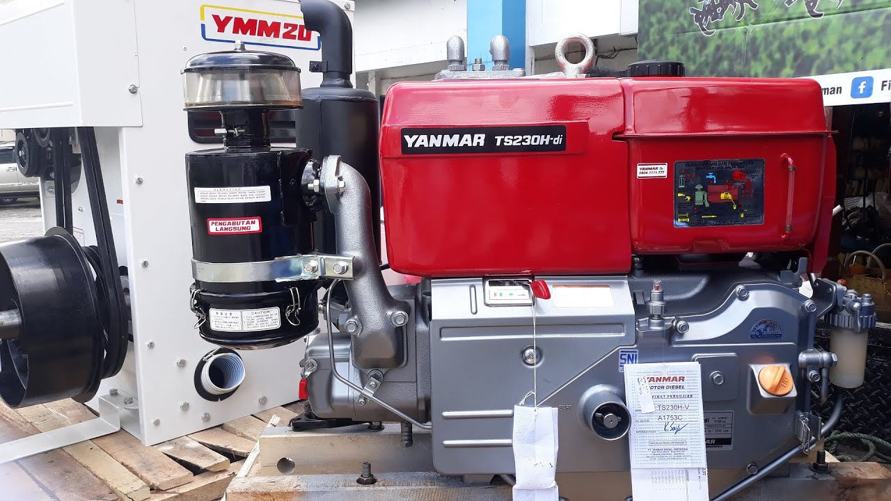 Mesin PENGGERAK YANMAR TS 230; TS 190; TF 65, 75, 85, 105, 115, 135, 155, 300. KUAT, HALUS, dan AWET
