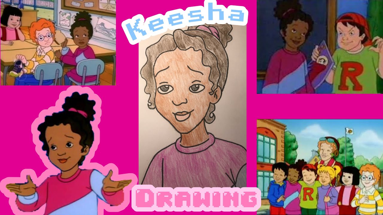 THE MAGIC SCHOOL BUS SERIES: KEESHA FRANKLIN DRAWING