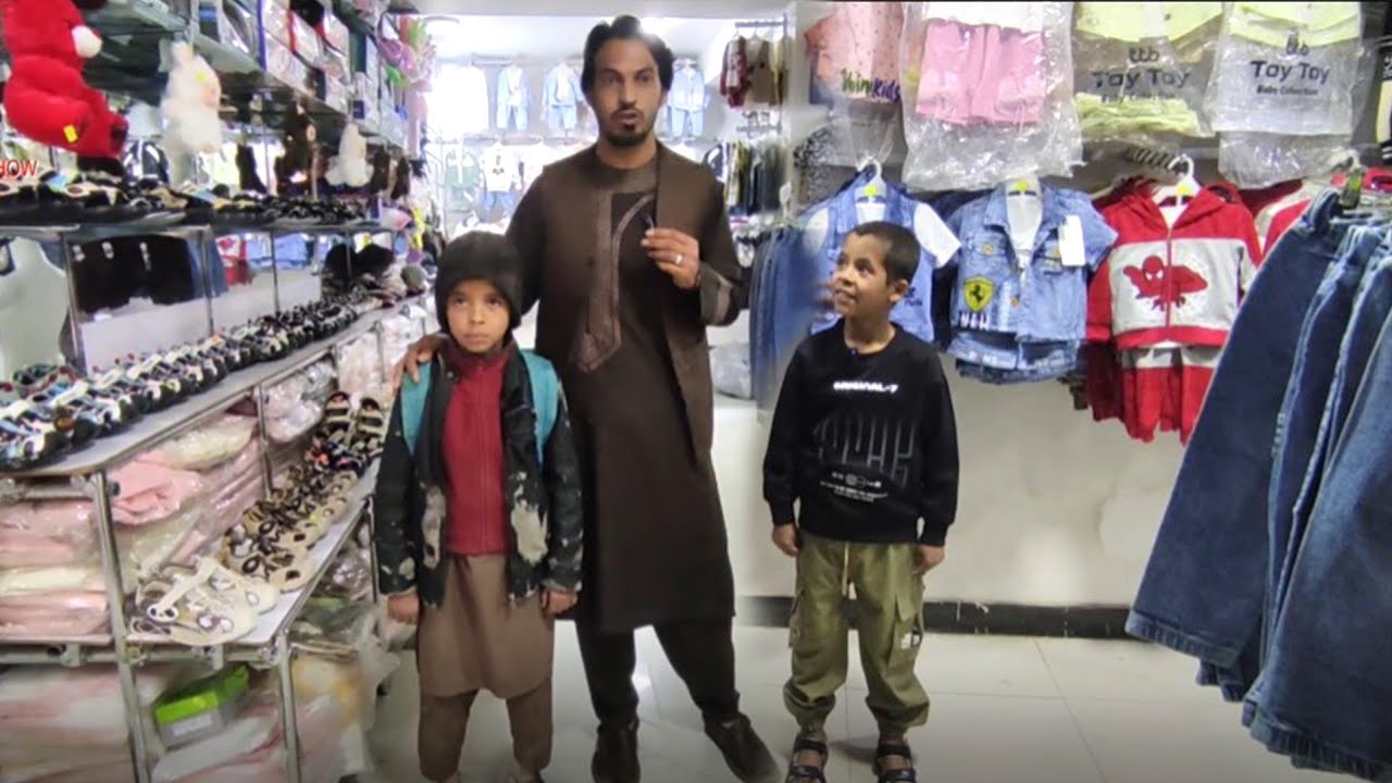 زندگی عمر جان را تغیر دادیم و بردیم اش به بازار لباس دلخواه اش را گرفتیم !