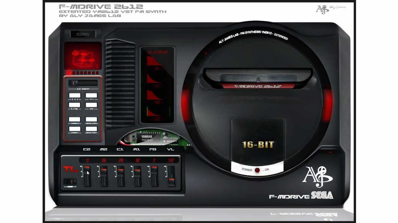 SEGA MEGADRIVE FMDRIVE 2612 vst RAW AUDIO