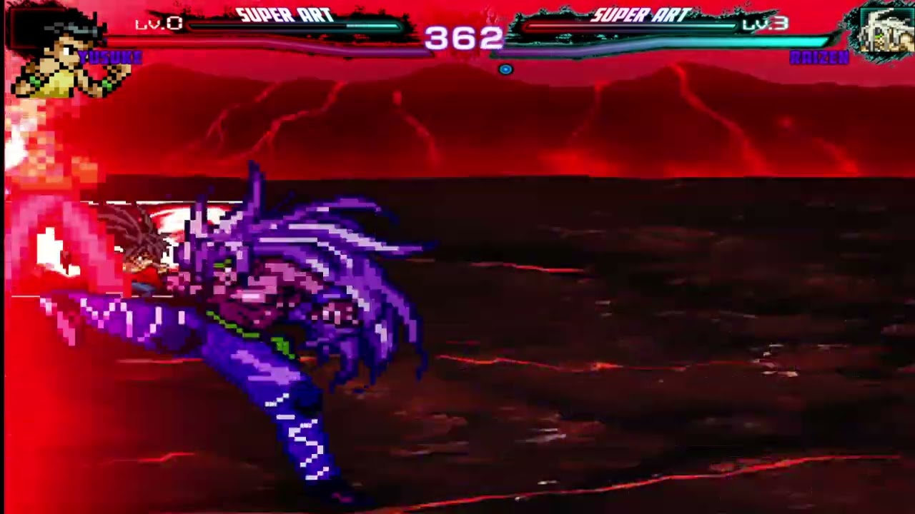 Mazoku Yusuke VS. Raizen Full Power - MUGEN