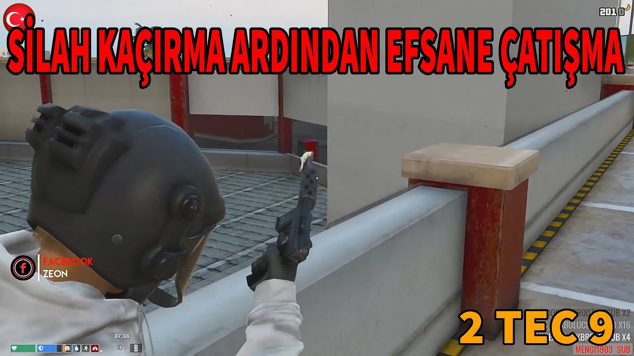 EDRP | Silah Kaçırma Ardından Efsane Çatışma ! Tec-9 Güzel Silah ! Naci-Dobe-Can-Alp-Aytekin !