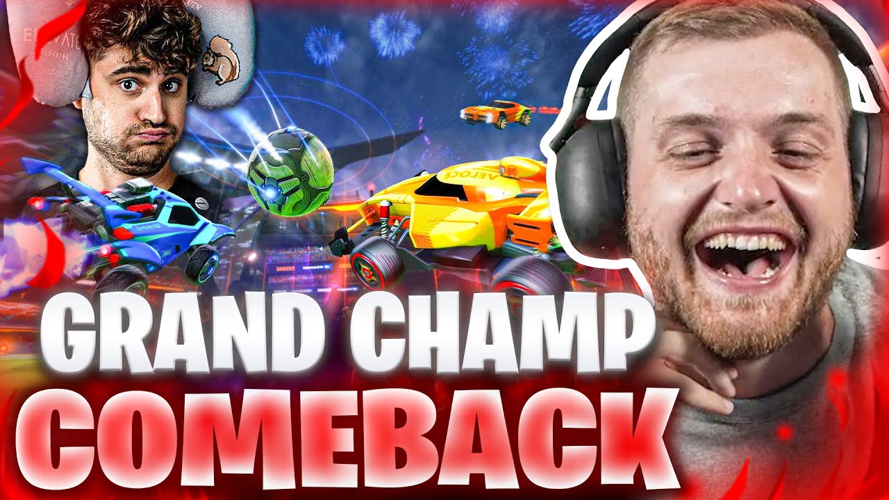 😍😨2VS2 DUELL gegen ELIGELLA in ROCKET LEAGUE! - Der Grand CHAMP ist ZURÜCK!