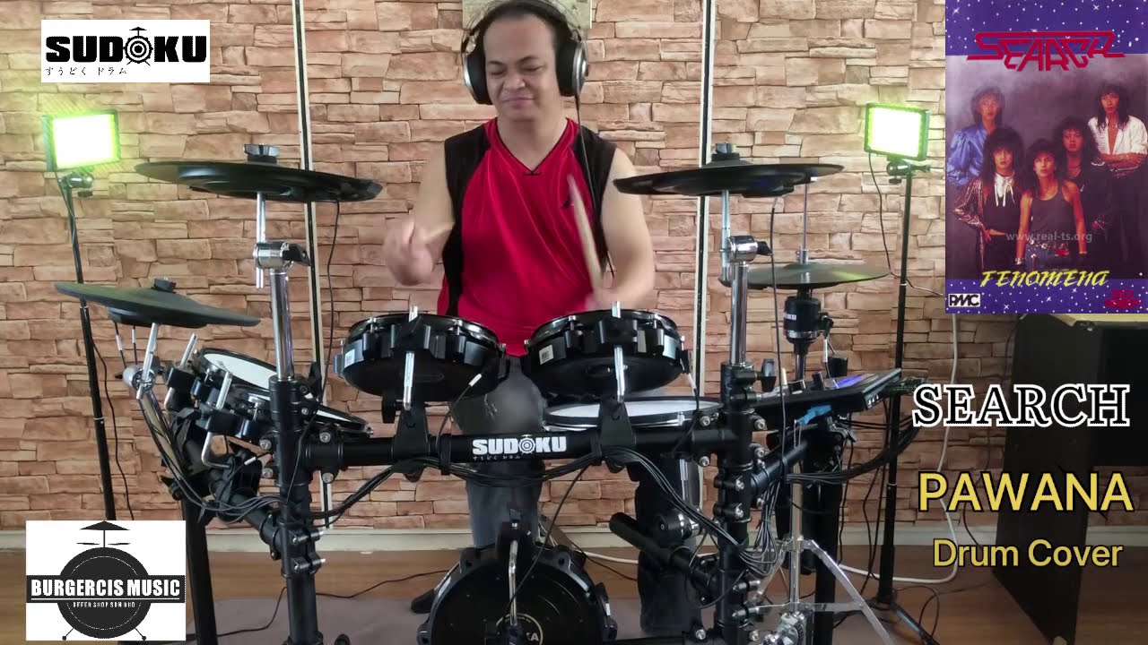 SEARCH - Pawana + Pelesit Kota [Medley] Drum Cover by Sam Nizam Aisy - Sudoku Lucas 10SH