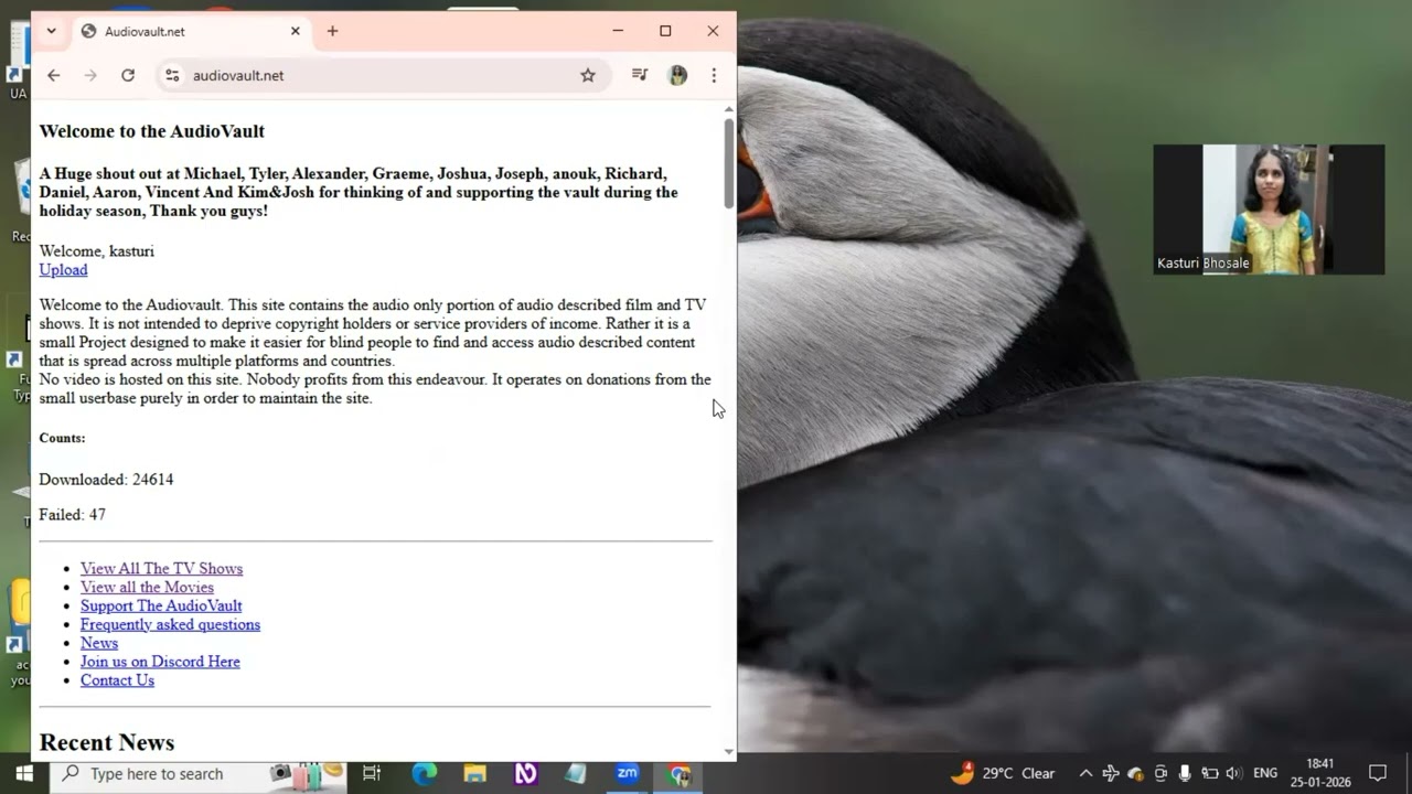 How to Watch and download Audio Described Movies FREE Movies for the Blind & Visually Impaired