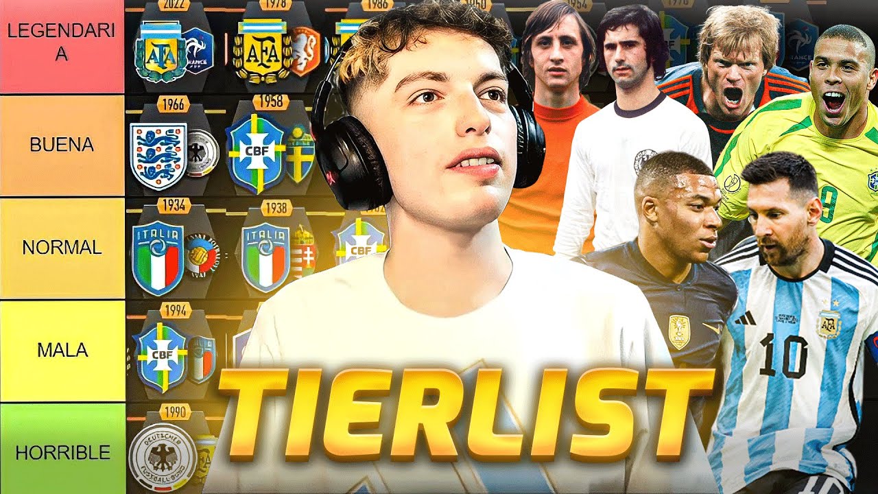 LAS MEJORES FINALES DE MUNDIALES! TIERLIST