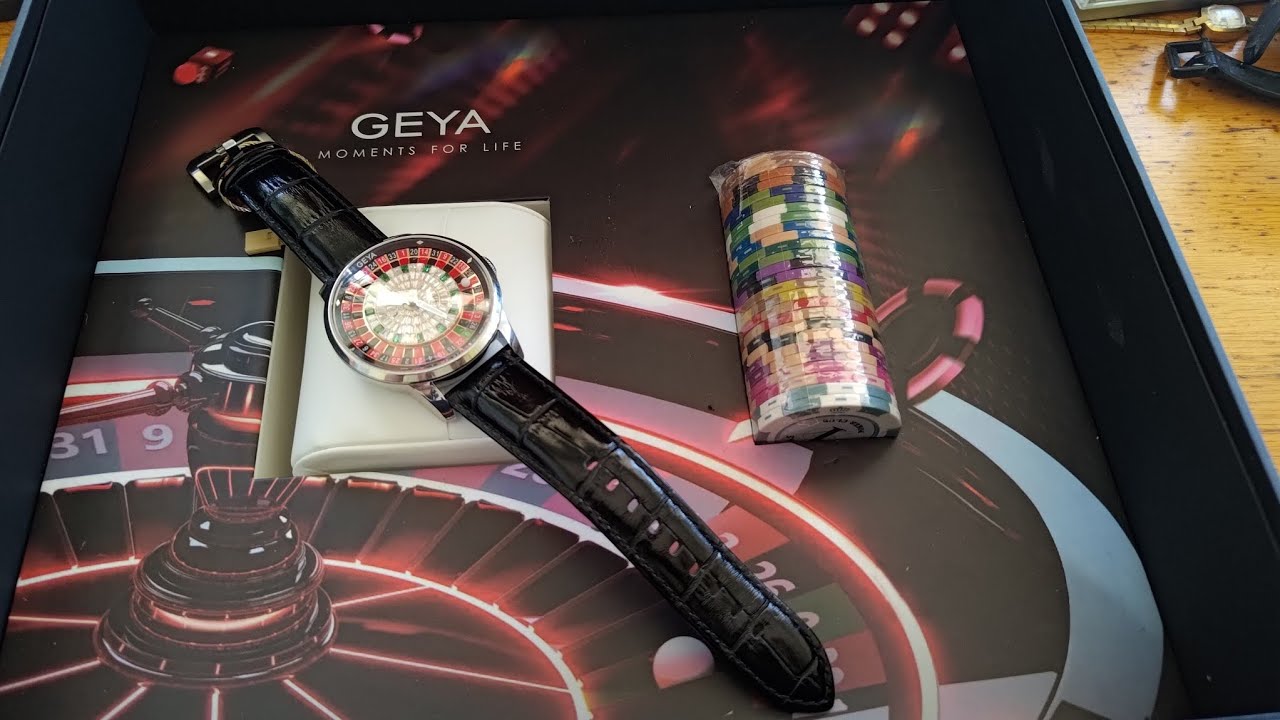 I'm giving away this watch! Geya Roulette Game Watch Review