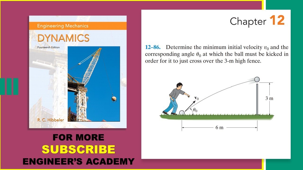 12-86 | Engineering Dynamics Hibbeler 14th Edition | Engineers Academy