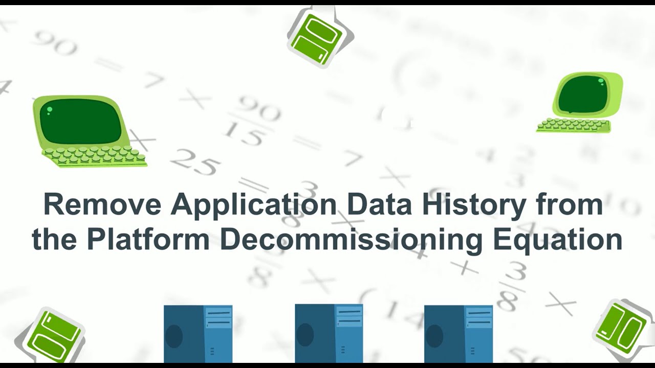 Remove Application Data History from the Platform Decommissioning Equation