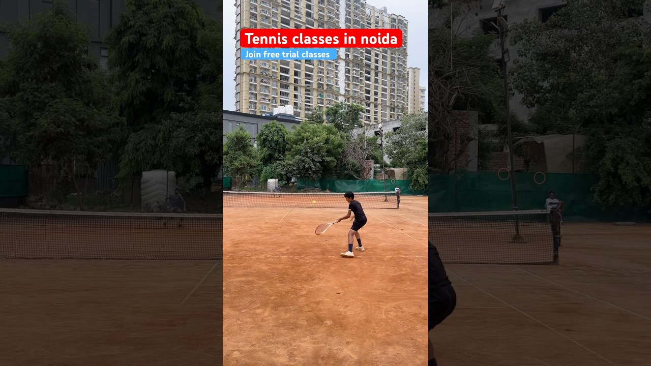 Morning tennis classes #2025 #day91