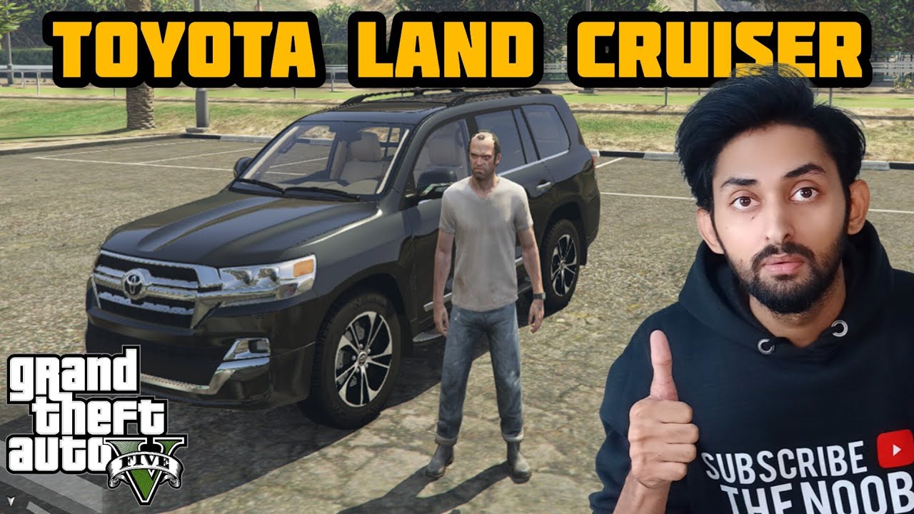 HOW TO INSTALL TOYOTA LAND CRUISER IN GTA 5 | GTA 5 Mods 2023 Hindi/Urdu | The Noob