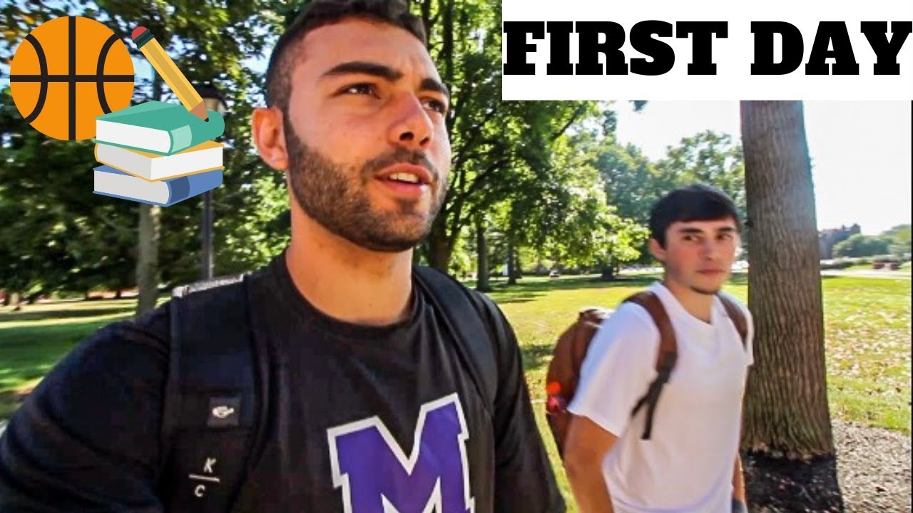 WHAT IS A FIRST DAY BACK LIKE FOR A COLLEGE ATHLETE?!?!