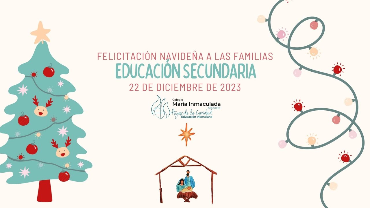 Villancico de los alumnos de ESO. Colegio María Inmaculada de Albacete. Curso 2023 - 2024