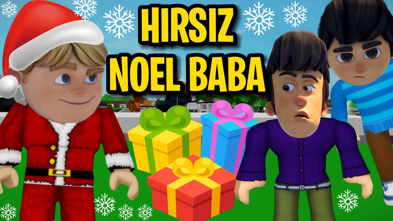 HAYRİ 🎅🏼 HIRSIZ NOEL BABA OLDU! 😂 ROBLOX TAYFA (BROOKHAVEN🏡RP)