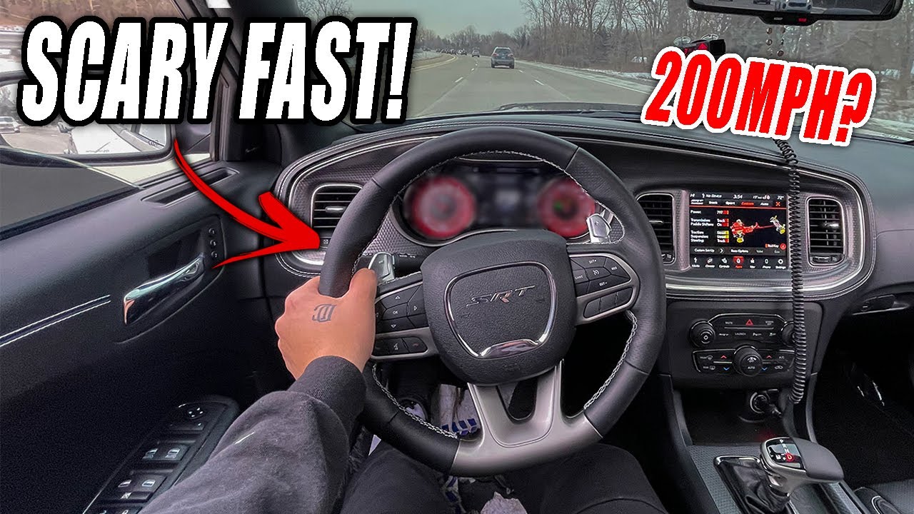 FIRST PULL IN MY 2021 CHARGER HELLCAT REDEYE!