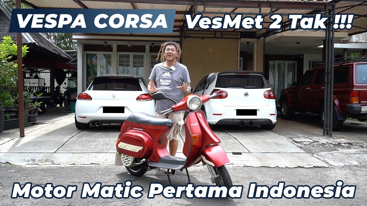 Reveiw PK 125 Automatica Indonesia || Melihat Corsa Merah Lebih Dekat