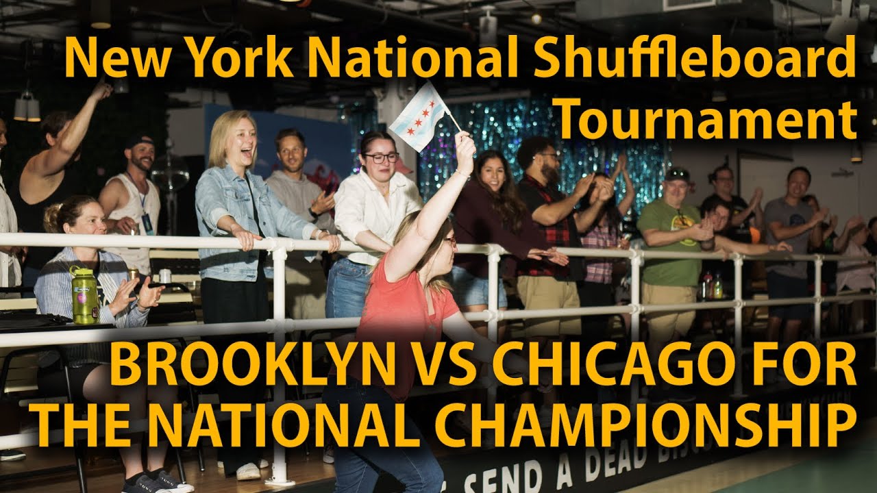 USA NATIONAL SHUFFLEBOARD!!! Brooklyn vs. Chicago | Finals | 2024 National Doubles Tournament in NY
