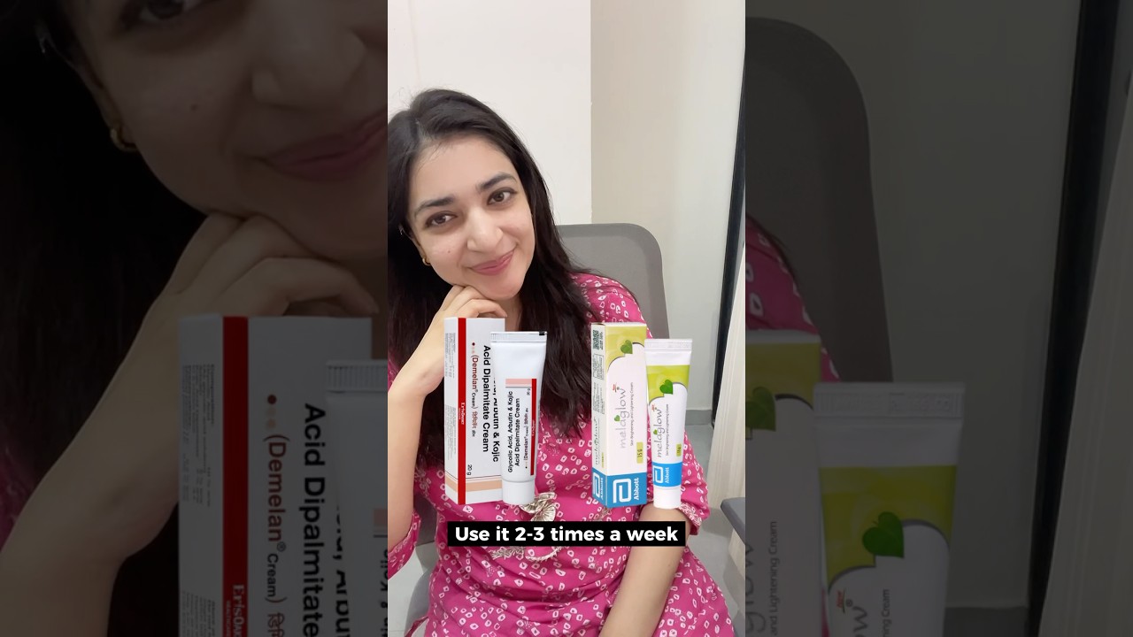Safe pharmacy creams for skin brightening 🤯