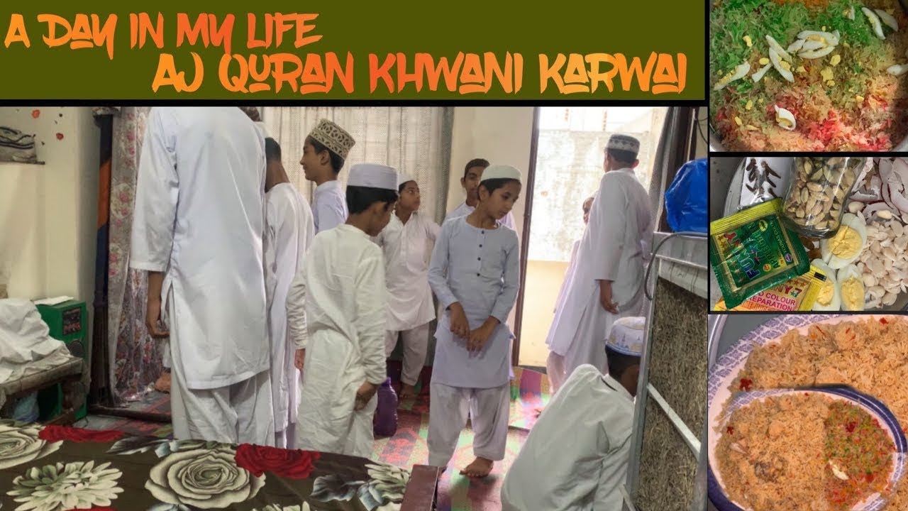 A day in my life|| aj ghar mn Quran-Khuwani krwai || @HappinessWithKiraNaji 