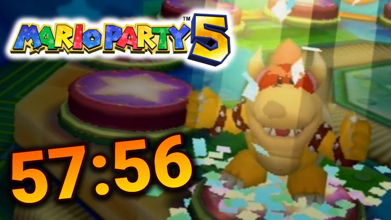 Mario Party 5 Story Mode, Normal Speedrun in 57:56