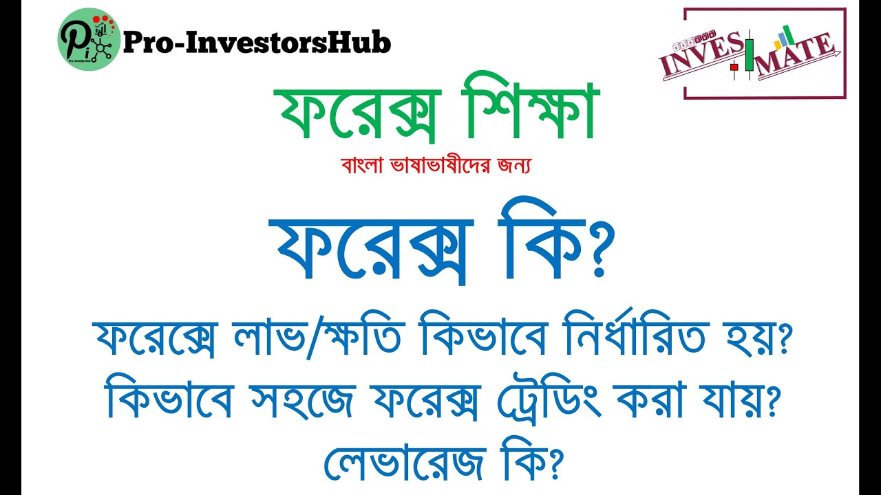 What is FOREX Trading? [What is Forex Trading and how is profit/loss made, what is leverage?]
