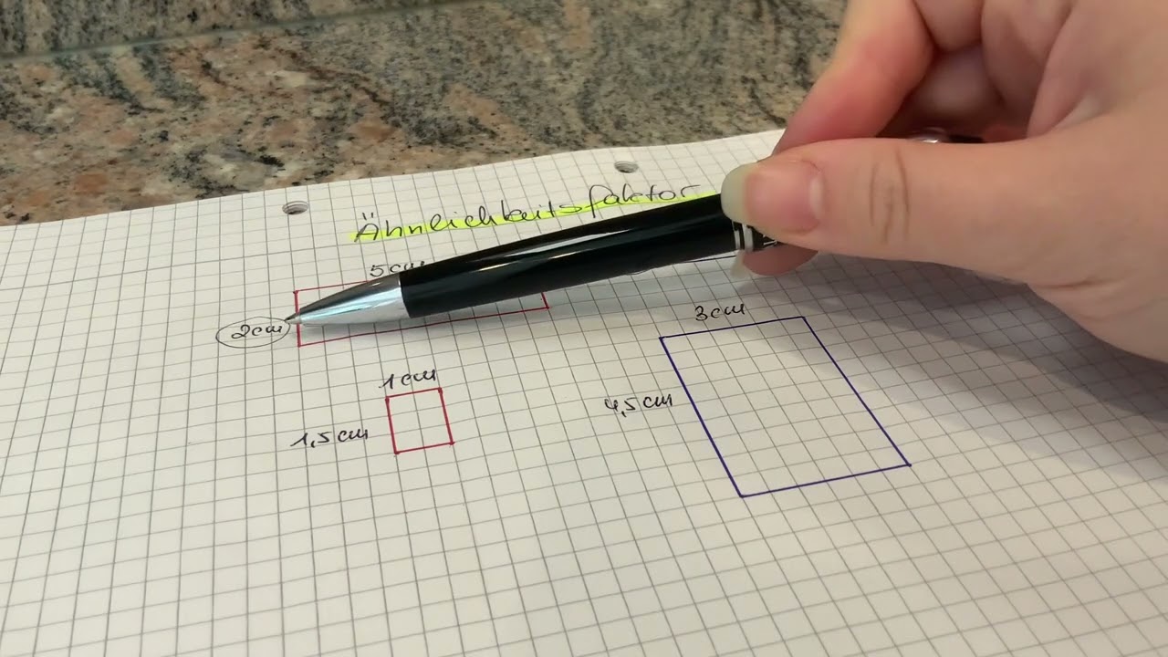 Ähnlichkeitsfaktor bestimmen