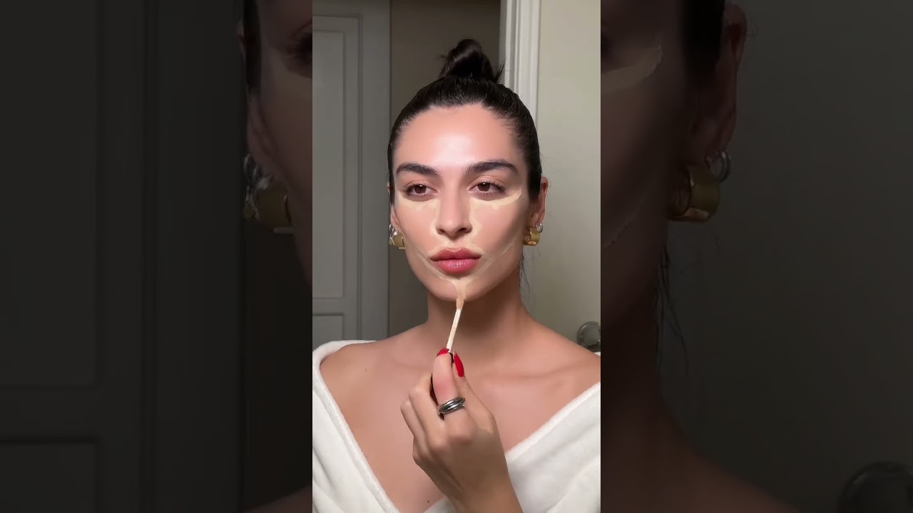 Yes, I don&rsquo;t use foundation just my concealer 😁🌸 makeuphacks #contouring #contouringhacks ￼