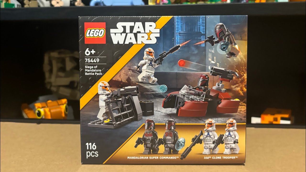 Lego Siege of Mandalore battle pack 75449 review