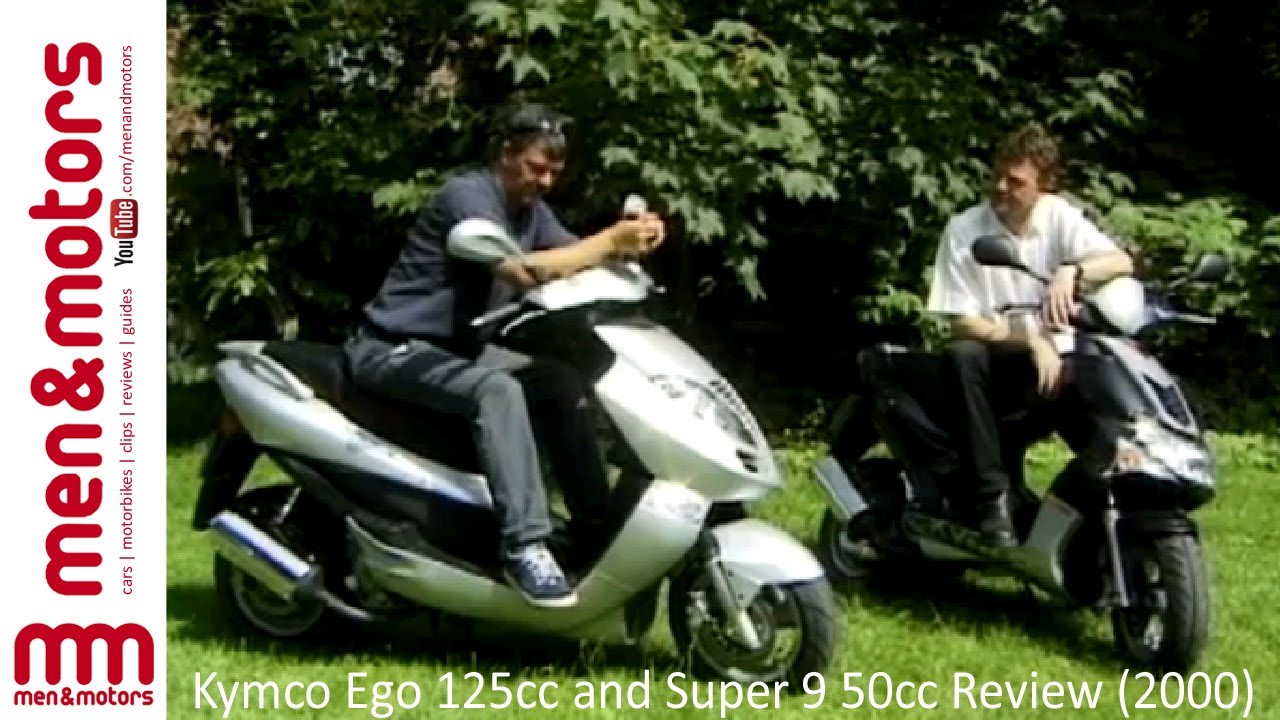 Kymco Ego 125cc and Super 9 50cc Review (2000)
