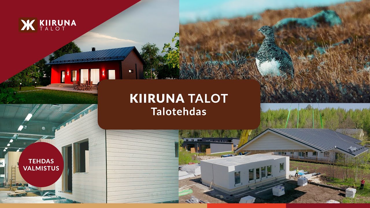 Kiiruna Talot | Arvot ja tarina talotehtaan takana – täysin muuttovalmis koti